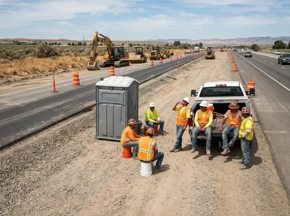 highway-road-construction-crew-007 — frequently asked questions, Porta Potty and Restroom Rentals in Valley Hill, NC